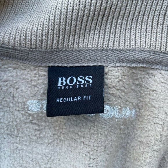 Hugo Boss Men Sweater Long Sleeve Jacket Zip Up Size XL Regular Fit Authentic - Picture 11 of 12